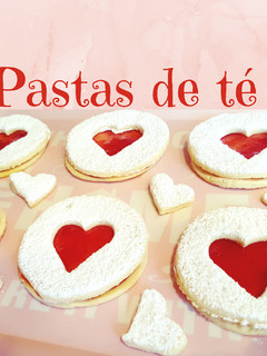 Una foto de Pastas de té caseras, especiales día de la madre o San Valentín