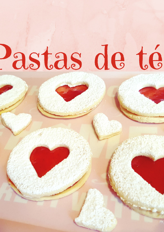 Una foto de Pastas de té caseras, especiales día de la madre o San Valentín