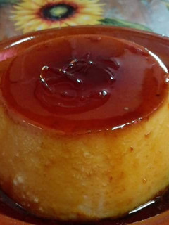 Una foto de Flan o quesillo canario