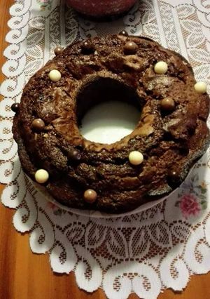 Una foto de Bizcochón de chocolate
