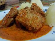 Una foto de filetes de atún rojo