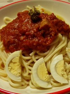 Una foto de Mis espaguetis con salsa de atún