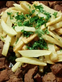 Una foto de Carne fiesta estilo canario