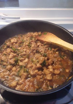 Foto resep Isi bakpao ayam kecap / roti goreng ayam / topping mie ayam