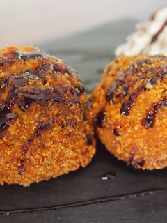 Una foto de Helado frito receta fácil