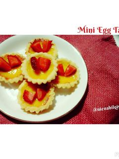 Foto resep mini egg tart
