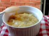 cheesy steamed chicken rice