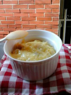 Foto resep cheesy steamed chicken rice