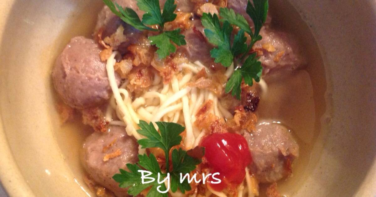 Kuah bakso sapi