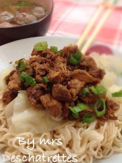 Foto resep Mie ayam bakso homemade