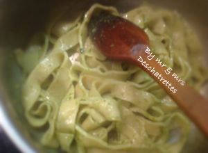 Foto resep Fresh homemade tagliatelle