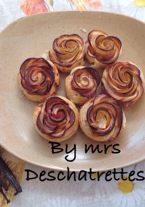 Foto resep Tart apel mawar