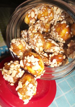 Foto resep Kuker caramel kacang