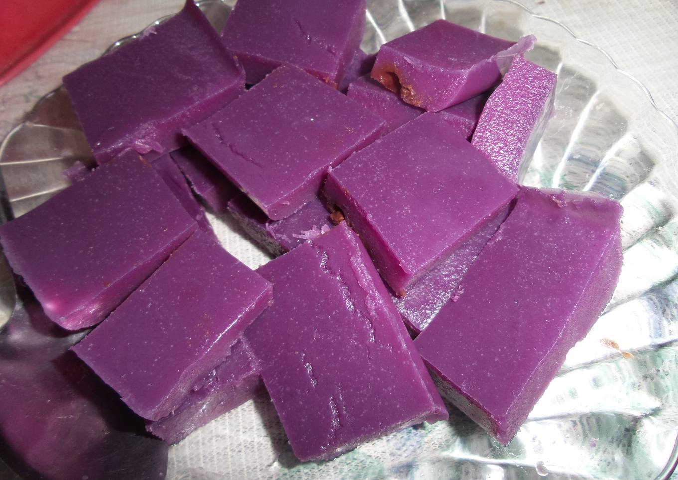 Agar agar ubi ungu sehat loh