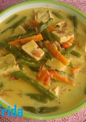 Foto resep Sayur Buncis Kuah Kuning