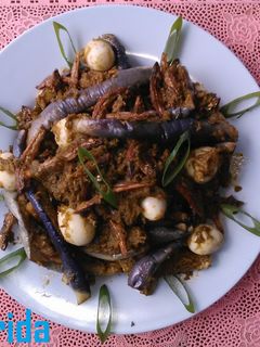 Foto resep TTT Lombok Ijo (Terong Teri Telur)