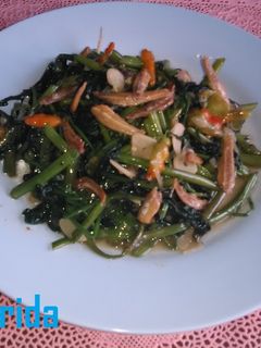Foto resep Tumis Kangkung Ikan Teri