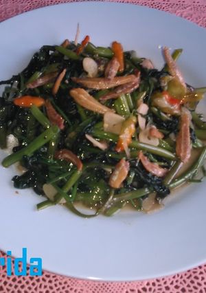 Foto resep Tumis Kangkung Ikan Teri