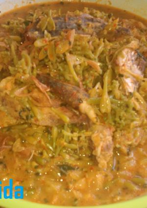 Foto resep Gulai Bunga Pepaya Ikan Cue