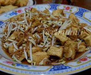 Resep mudah Oseng-oseng Tahu Taoge Teri Medan Praktis Enak