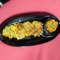 A picture of Corn fritters.