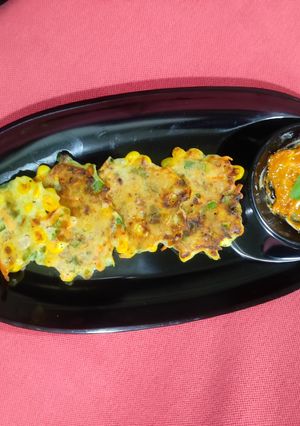 A picture of Corn fritters.