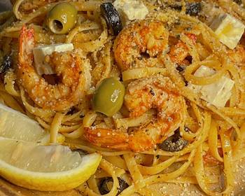 The New Way Prepare Recipe Shrimp linguine Delicious Simple