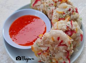 Foto resep Cipuk (cireng kerupuk)