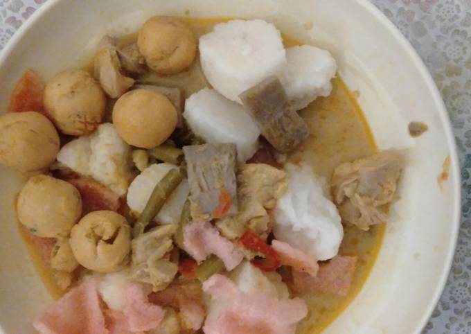 Resep Lontong sayur padang Anti Gagal