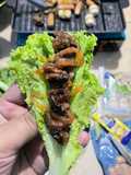 Grill slice sapi untuk tahun baru