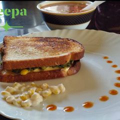 A picture of Corn Sandwich.