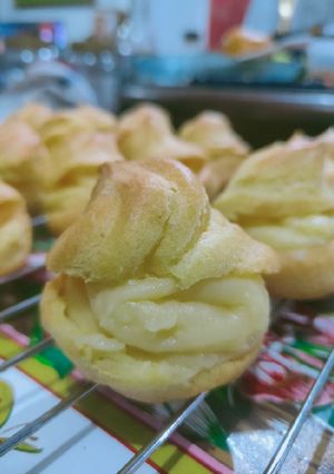 Foto resep Soes rhum vla