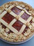 Crostata bigusto crema e marmellata bio