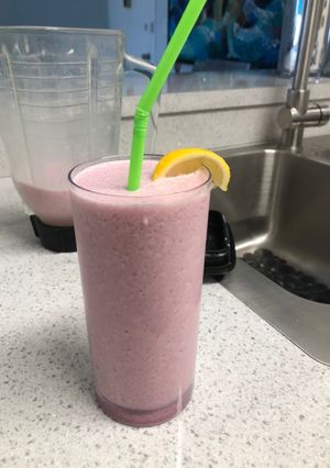 Una foto de Sangría colada frozen