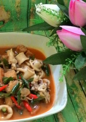 Foto resep Oseng cumi yummy 
