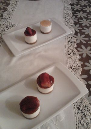 Una foto de Tartitas rápidas de queso