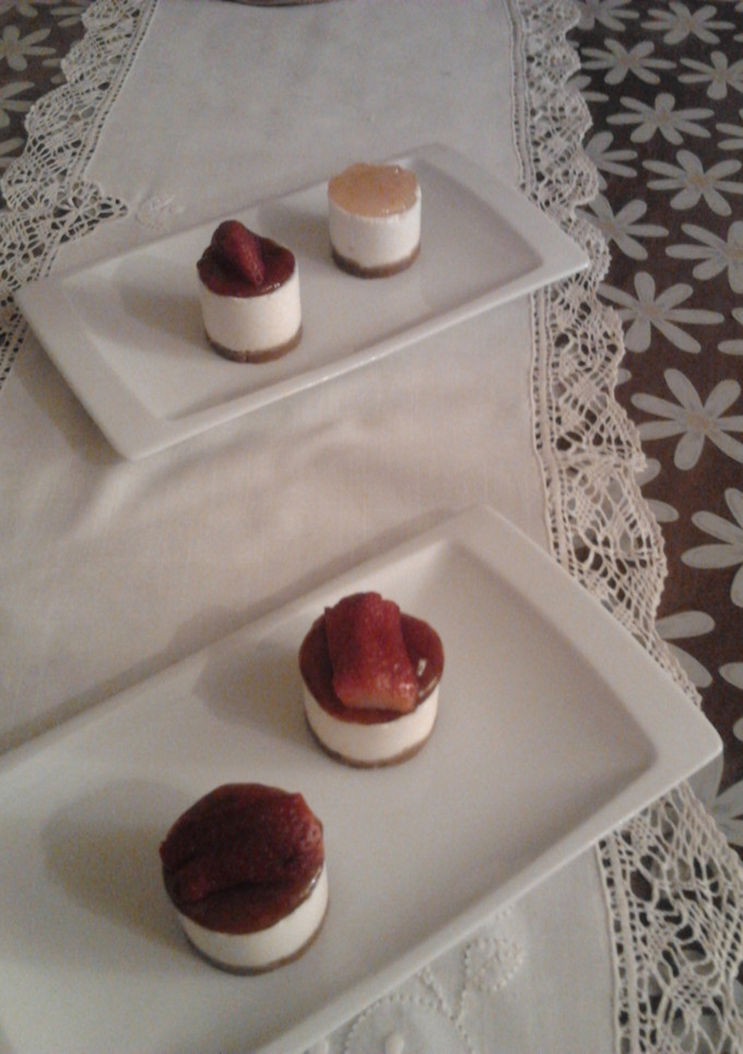 Una foto de Tartitas rápidas de queso