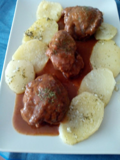 Una foto de Carrilleras guisadas en salsa de vino tinto