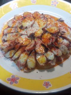 Una foto de Pulpo a feira