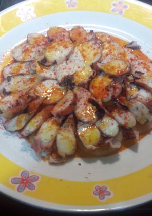 Una foto de Pulpo a feira