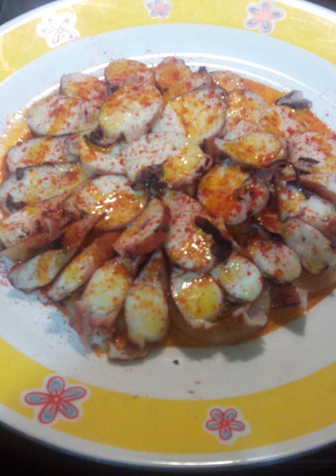 Una foto de Pulpo a feira