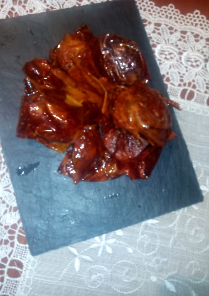 Una foto de Chips de tomate