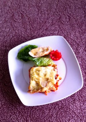 Una foto de Lasagna
