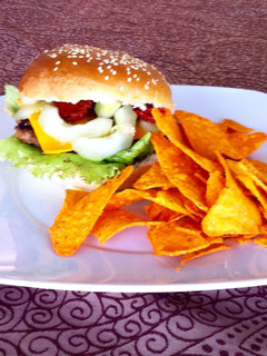 Una foto de Hamburguesa de carne de res