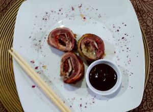 Foto principal de Rollo de carne molida envuelto en tocino
