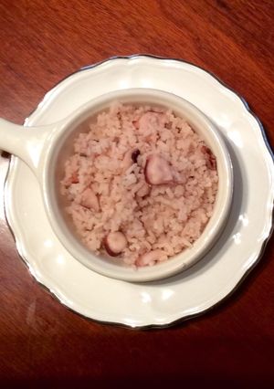 Una foto de Arroz con pulpo