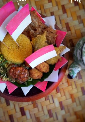 Foto resep Nasi Ampok Komplit