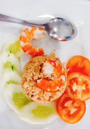 Hình của món Cơm chiên tôm (cho bé).