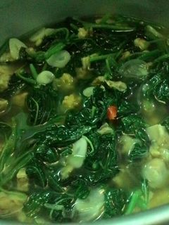Foto resep Sayur Bayam Tempe