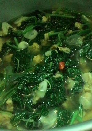 Foto resep Sayur Bayam Tempe